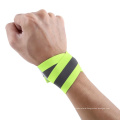 Flourecence Yellow Wholesale Elastic Reflective Arm Band